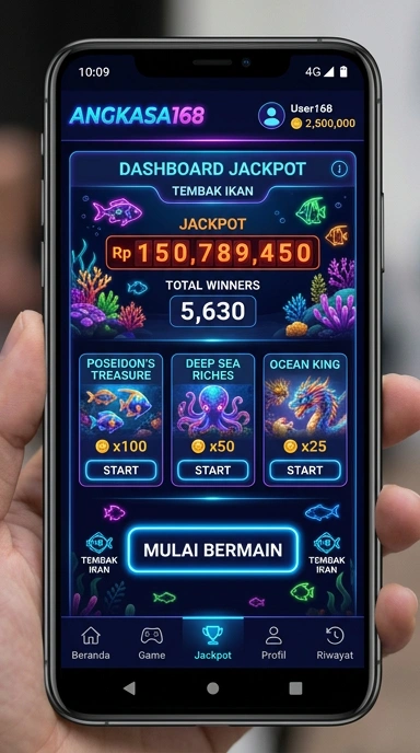 Beragam pilihan aplikasi yang tersedia di angkasa168.
